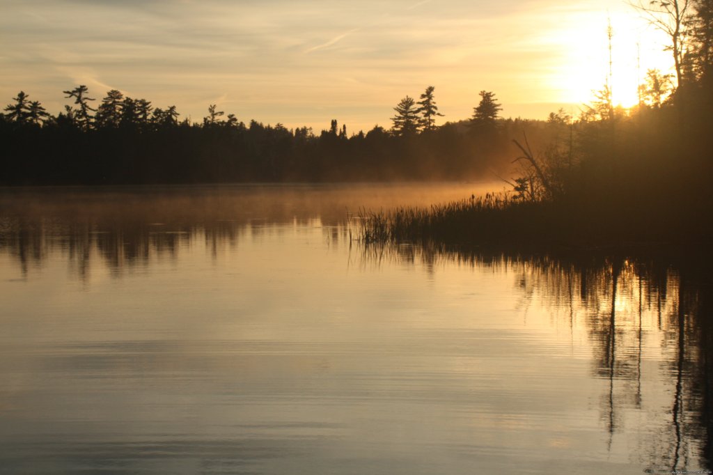 Evening on Yoke Lake | Slippery Winds Wilderness Lodge, Yoke Lake Nw Ont. | Image #13/14 | 