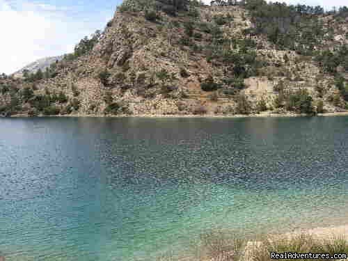 Lake Portillo at Castril de la Pena | Riding holiday in spain | Fuente Vera, Spain | Photography | Image #1/8 | 