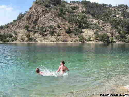 Lizzie and Nichola take a break from horse riding | Riding holiday in spain | Image #3/8 | 