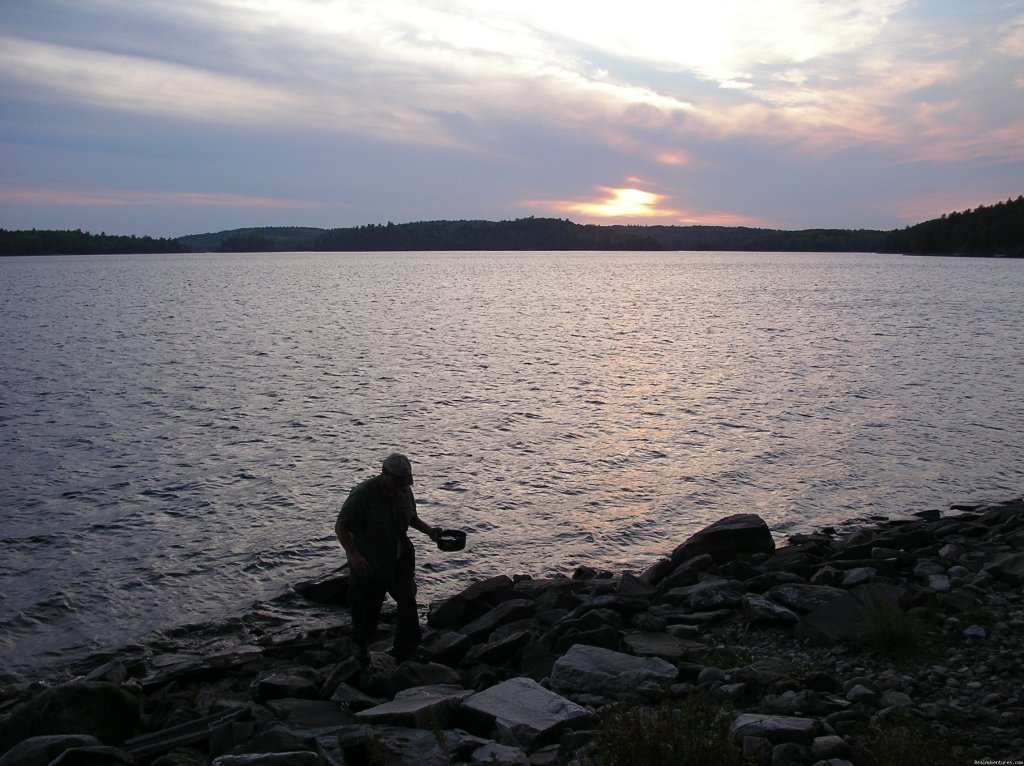 Night time camping duties | Ontario/Quetico Park canoe trip | Image #2/11 | 