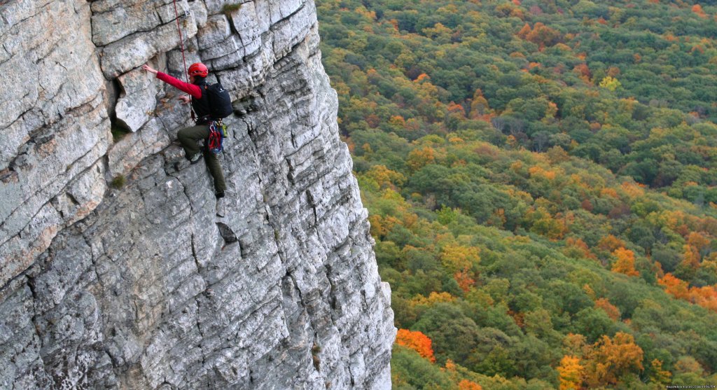 High Exposure 5.6+ gunks | Mountain Skills Climbing Guides- rock/ice climbing | New Paltz, New York  | Rock Climbing | Image #1/19 | 