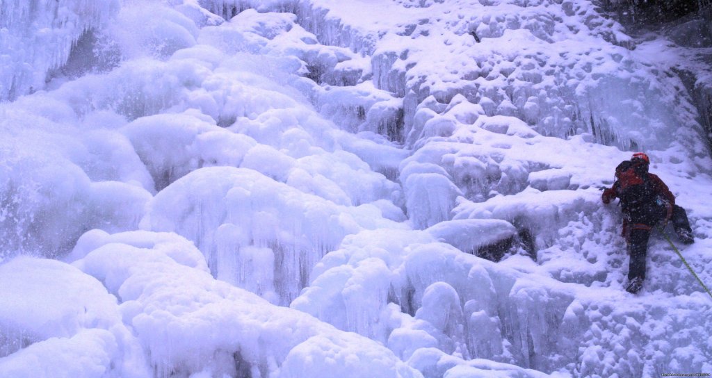 Ice climbing Japanese Falls, Catskills | Mountain Skills Climbing Guides- rock/ice climbing | Image #18/19 | 