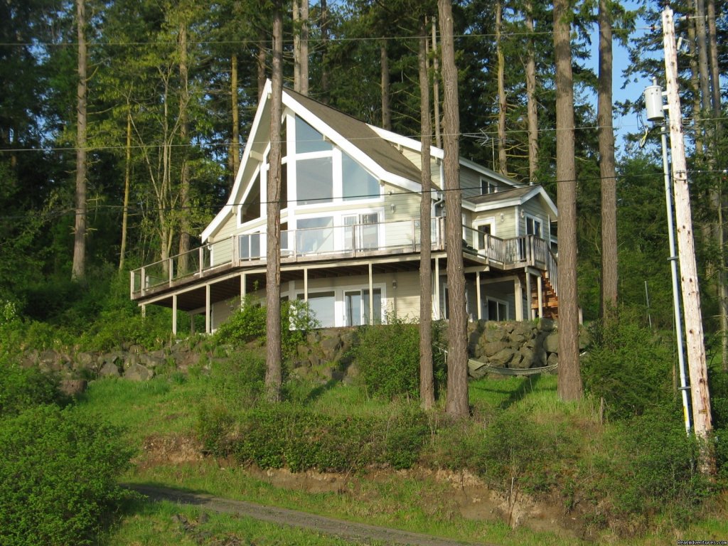 view from yard | Olympic Peninsula's Oak Bay Getaway | Port Townsend, Washington  | Vacation Rentals | Image #1/8 | 