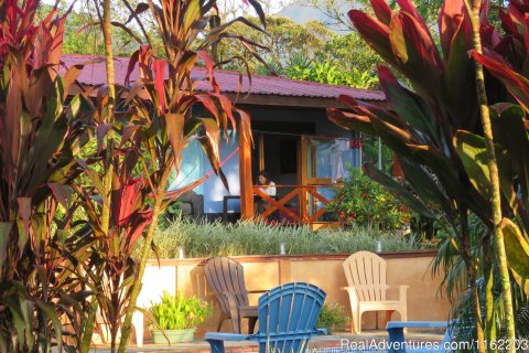 Queen Room Terrasse view for the Pool