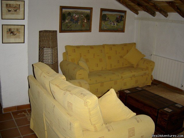 Finca Retama sitting room | Self-catering Vacation Ronda Andalucia Spain       | Image #9/9 | 