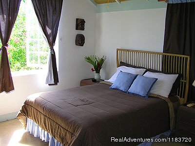 Upstairs Master Bedroom(best view) | Moon San Villa at the Blue Lagoon | Image #2/2 | 