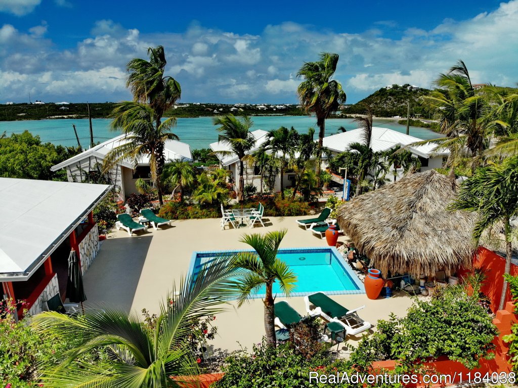 Aqua Tci Dive Boat Heading Off To West Caicos | Vacation Villas with BONEFISHING and DIVING | Image #10/20 | 