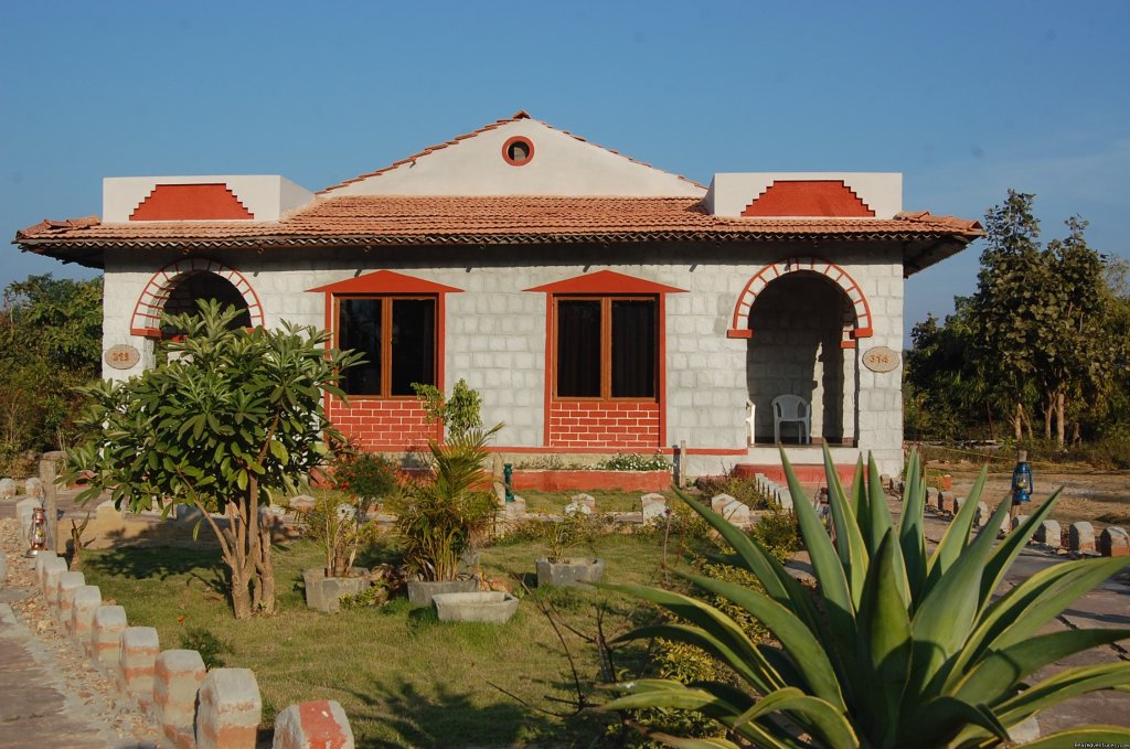 view of cottage | Mogli wildlife resort, Kanha and Bandhavgarh,India | Kanha, India | Hotels & Resorts | Image #1/17 | 