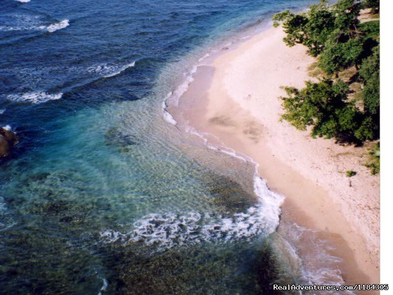 white sand beach on property. | Historic wooden houses in 25 acres, 2 beaches. | Image #4/5 | 