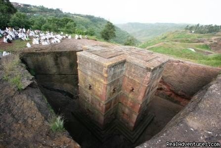 Bete Giorgis rock-hewn church-Lalibela | Meskel Festival Tour-a cultural tour to Ethiopia | Image #4/8 | 