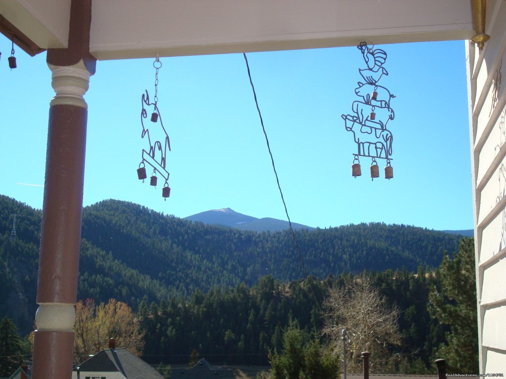 A View From The Front Porch | Mt Evans Cabin, Hot Springs & Historic Town | Image #9/24 | 