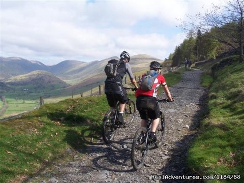 Mountain Bike in the English Lake District