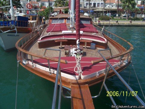 Aft Deck | Sailing In Mediterranean With Medsail Holidays | Image #6/18 | 