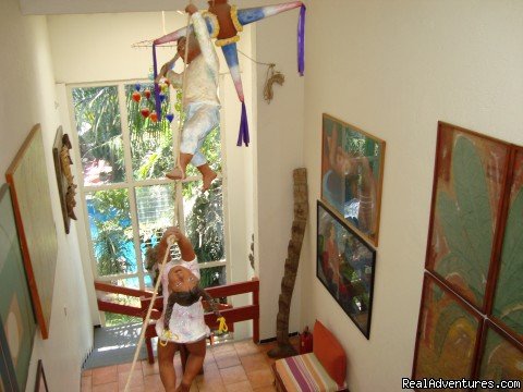 Common area Children with Pinata | Hotel Boutique Casa Tlaquepaque a Wonderful Gem. | Tlaquepaque, Mexico | Hotels & Resorts | Image #1/6 | 