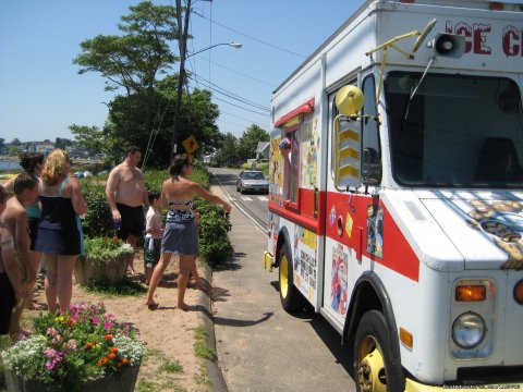 Ice Cream truck comes