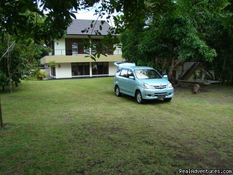 Large front yard