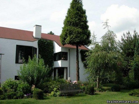 Villa and garden | Romantic B & B between Ghent - Bruges and Antwerp | Wachtebeke, Belgium | Bed & Breakfasts | Image #1/22 | 