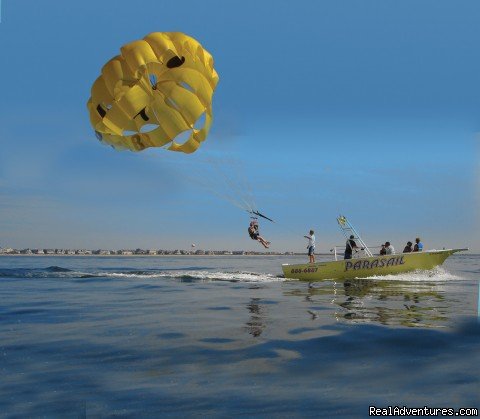 Stay dry or get wet!!! | Parasailing In Historic Cape May, N.J. with E.C.P | Image #2/14 | 