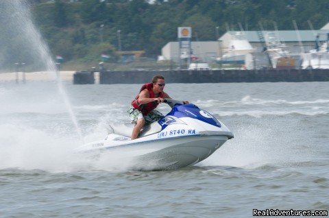 At 60 + miles an hour!!! | Parasailing In Historic Cape May, N.J. with E.C.P | Image #12/14 | 