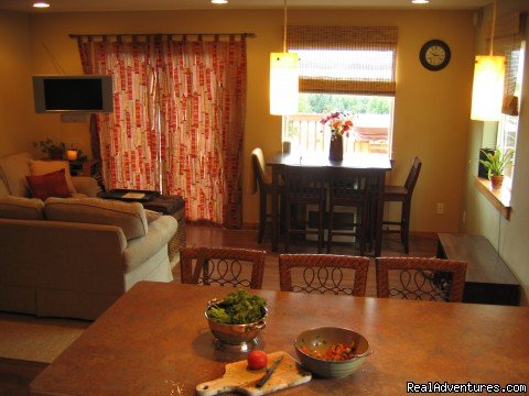 View from kitchen | Little Fireweed Cottage | Image #3/4 | 