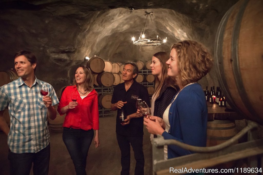 Underground Wine Cave | Queenstown Wine Trail - wine tours New Zealand | Queenstown, New Zealand | Cooking Classes & Wine Tasting | Image #1/7 | 