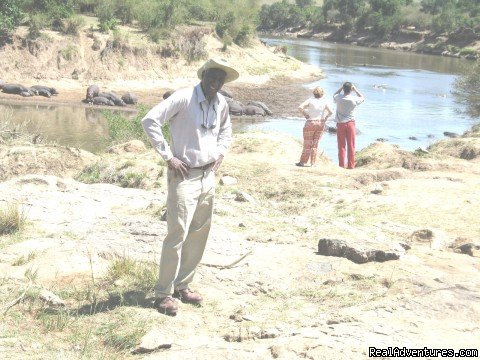 Adventurers at the Migration Crossing | Wildlife Safaris & Beach Holidays In East Africa | Image #3/4 | 