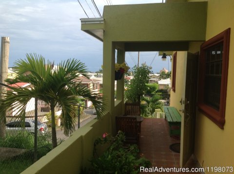 Balcony for tea and breakfast