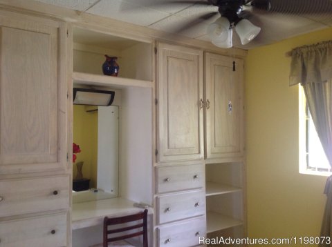 Plenty of closet space and room for all of your belongings