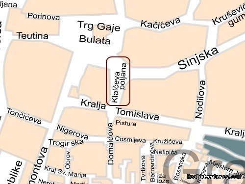 Map | Studio apartment Exclusive Centre | Image #10/10 | 