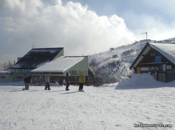 The top of the Happo One quad lift | Hakuba Powder Tours - Japanese Skiing at its Best | Image #11/23 | 