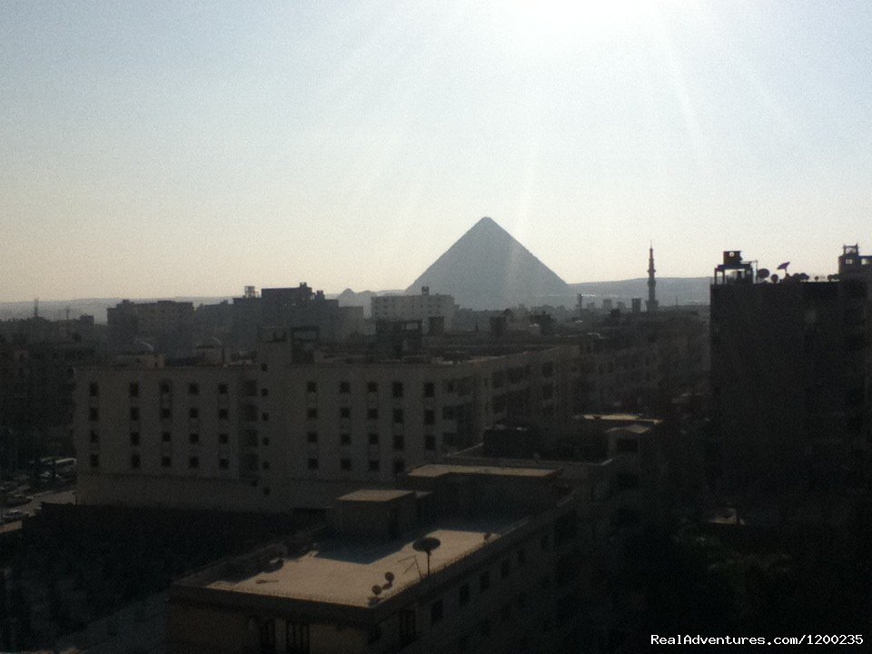 Balcony Panaramic Pyramid View | Image #3/21 | 