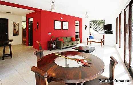 Villa 3 Dining and Living Area | Recreo Resort Costa Rica | Image #9/11 | 