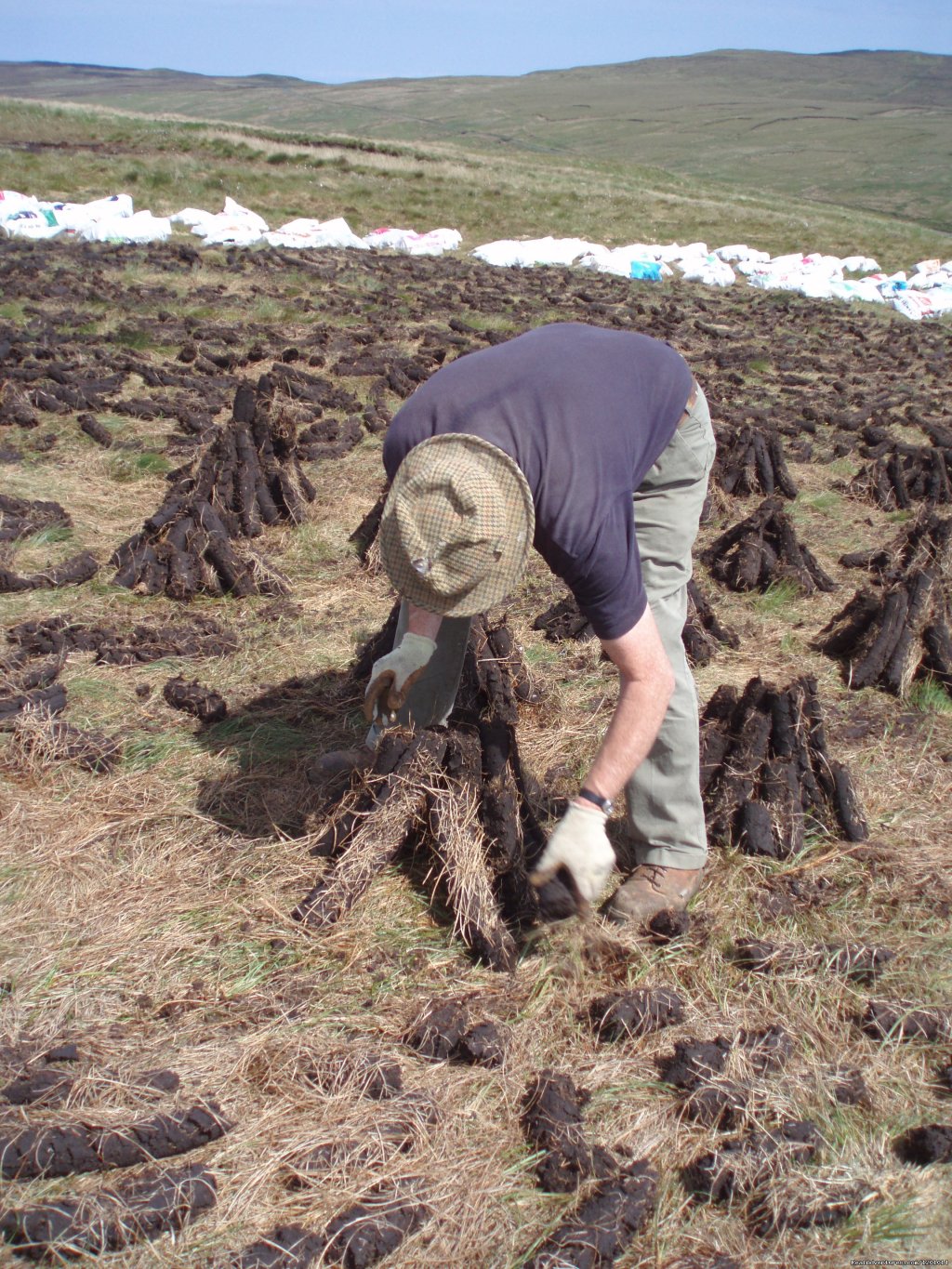 Cutting the turf for YOUR fire | The Burn B&B | Image #3/3 | 