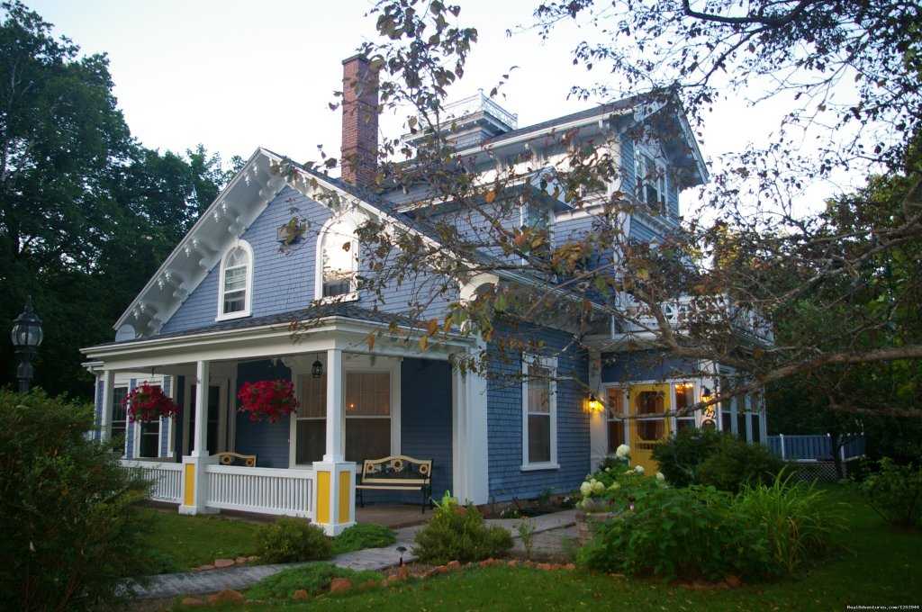 Outside in late summer, early fall... | The Dawson House... Truly intriguing | Charlottetown, Prince Edward Island  | Bed & Breakfasts | Image #1/9 | 