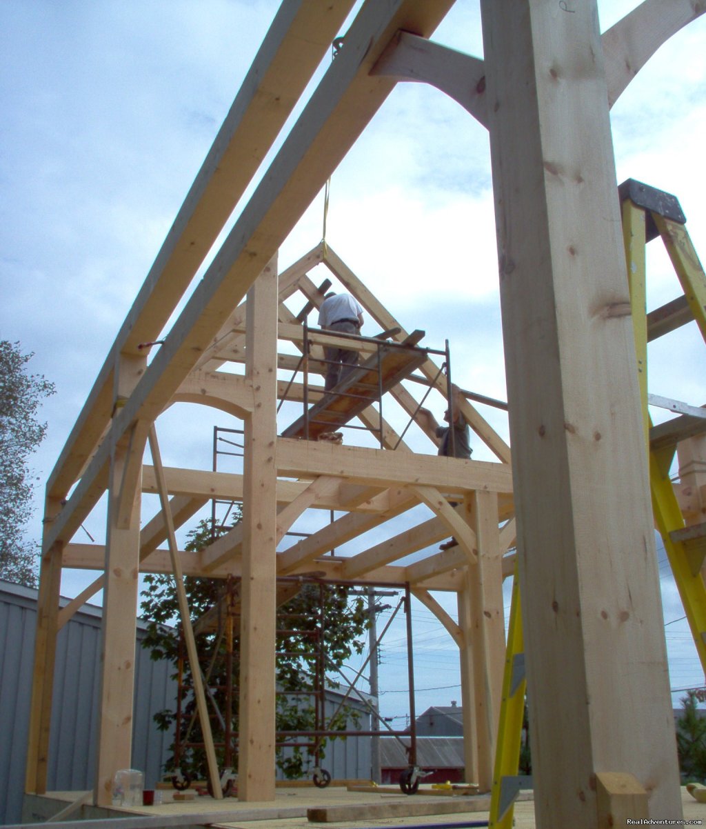 Tiberframe construction | Boatbuilder's Cottage - in Historic Lunenburg | Image #20/22 | 