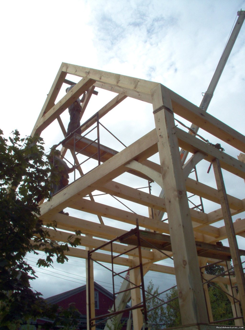 Tiberframe construction | Boatbuilder's Cottage - in Historic Lunenburg | Image #22/22 | 