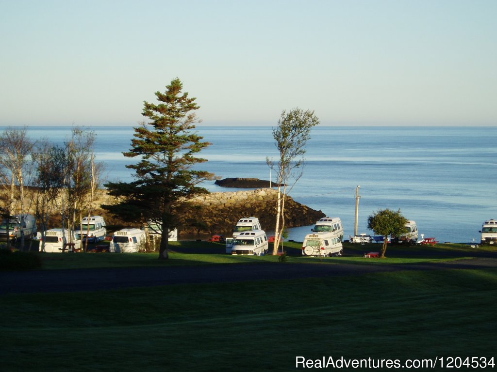 Oceanfront Tent Site On The Beautiful Bay Of Fundy | Camp On The Beautiful Bay Of Fundy In Nova Scotia | Image #2/6 | 