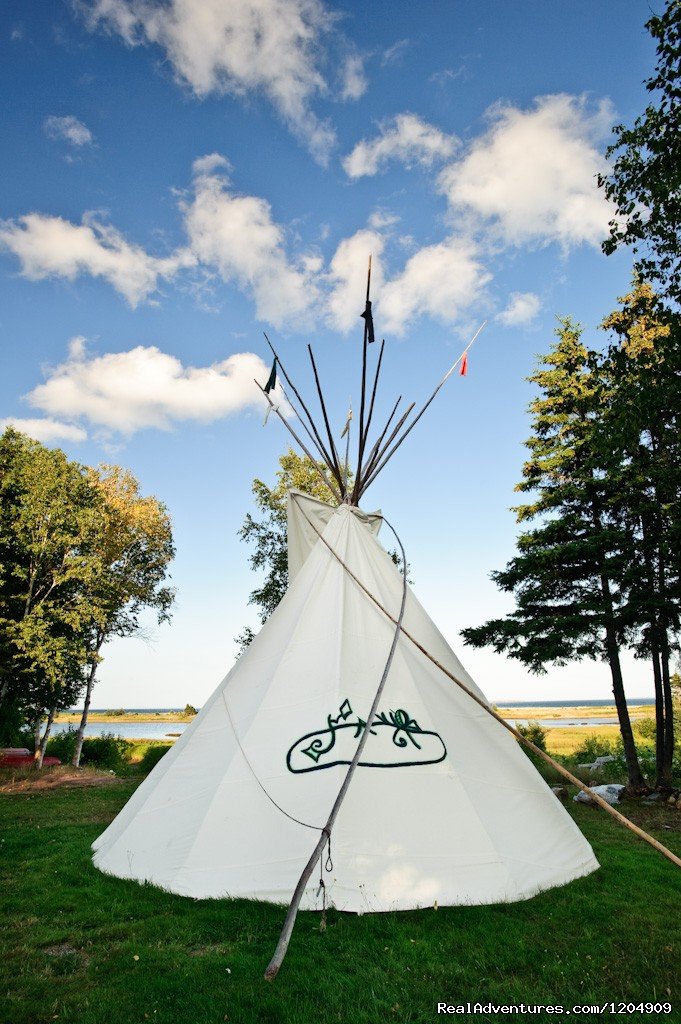 Tipi | Cabot Shores Wilderness Resort | Image #3/20 | 