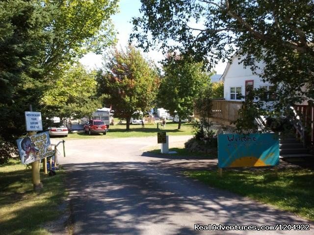 Enterance | Joyful Journey's Campark | Cape Breton Island, Nova Scotia  | Campgrounds & RV Parks | Image #1/9 | 