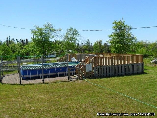 The pool & deck | Spry Bay Campground | Image #4/5 | 