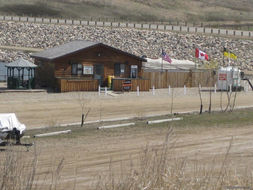 The Store (before trees turned green) | Fish,Golf,or just hit the water @ Bentwood Kabins | Image #3/4 | 