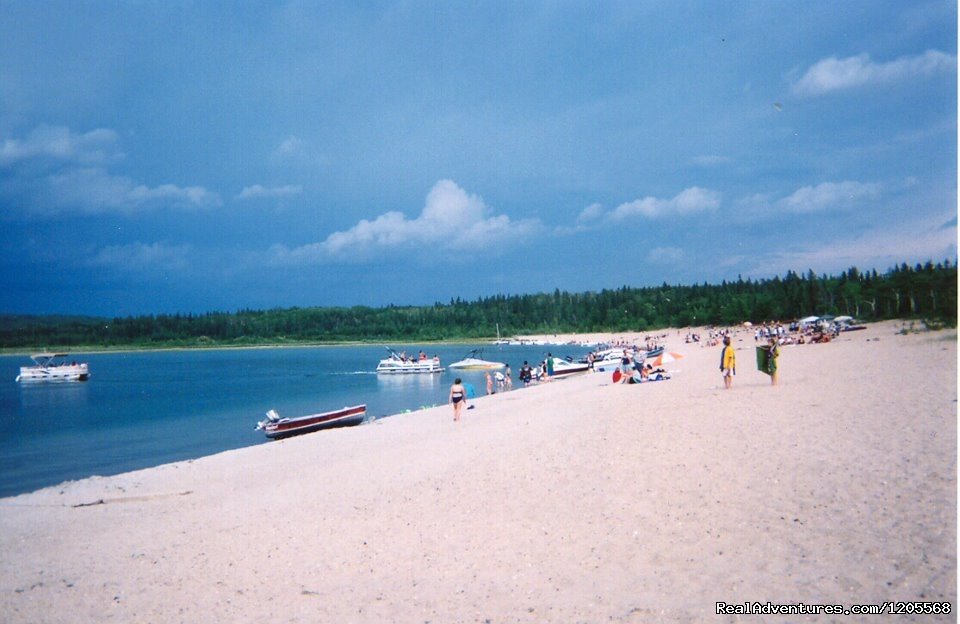 The Beach | Nesslin Lake Campground | North, Saskatchewan  | Campgrounds & RV Parks | Image #1/4 | 