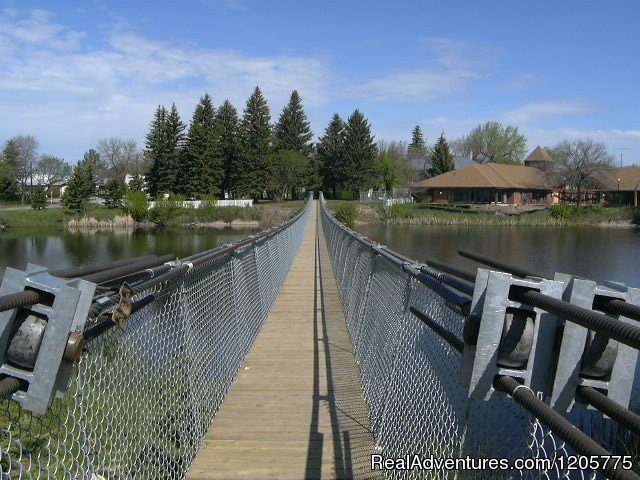 Wolseley Swinging Bridge | Town Of Wolseley | Image #3/14 | 