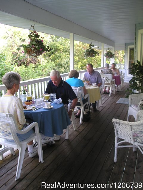 Breakfast on the Veranda