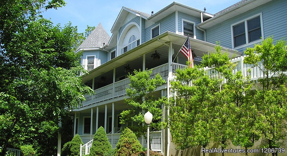 The front of Emory Creek Victorian Bed & Breakfast | The Ultimate 4-Course Gourmet Breakfast | Branson, Missouri  | Bed & Breakfasts | Image #1/7 | 