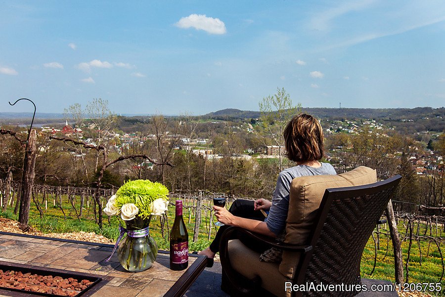 Seyval's Private Patio | Hermann Hill Vineyard & Inn | Image #6/13 | 