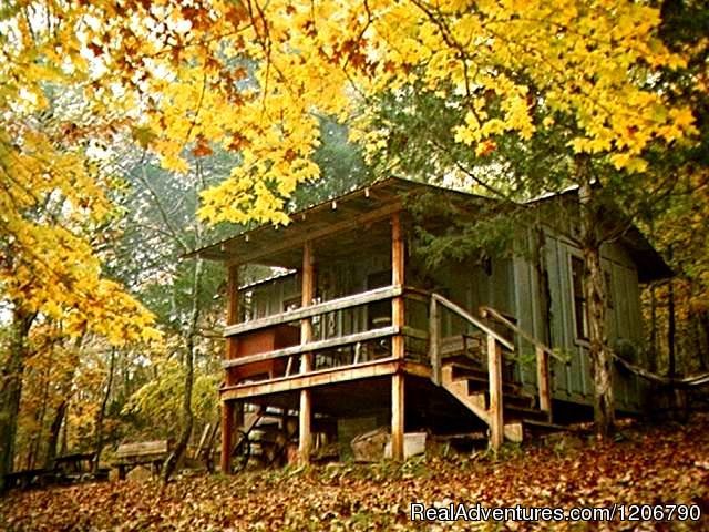 Line Camp Cabin | Rock Eddy Bluff Farm, escape into the ozark hills | Image #3/4 | 