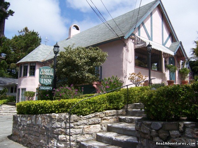 Street view | Happy Landing Inn | Carmel By-the-Sea, California  | Bed & Breakfasts | Image #1/10 | 