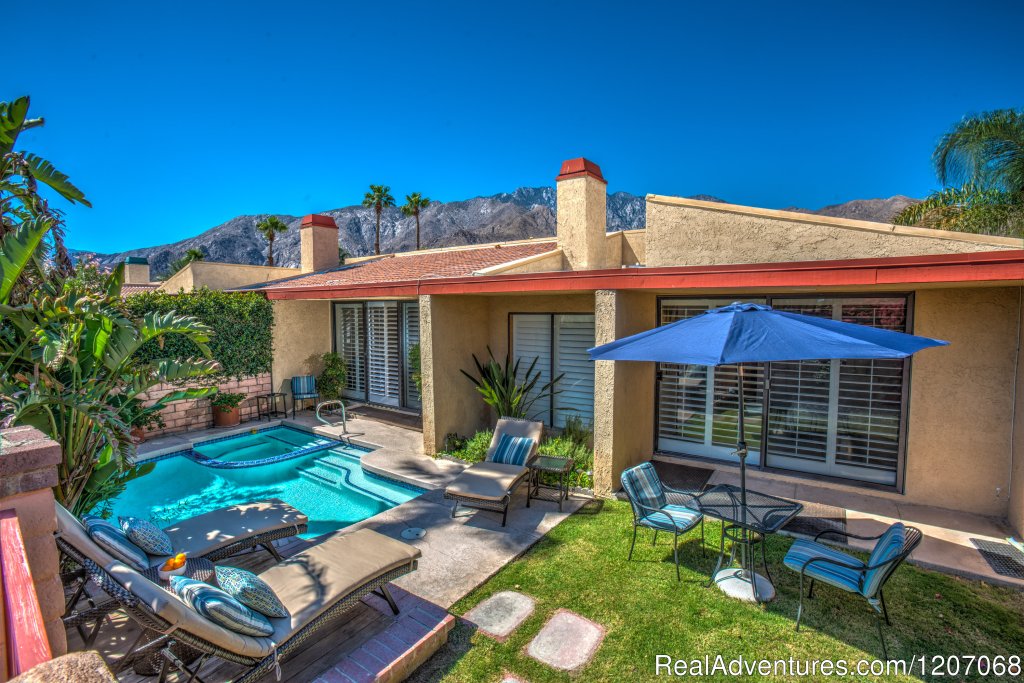 Private Heated Pools, Walled and Gated:  Sinful Seclusion | Sunshine & Seclusion In Palm Springs Tot3100 | Palm Springs, California  | Vacation Rentals | Image #1/8 | 