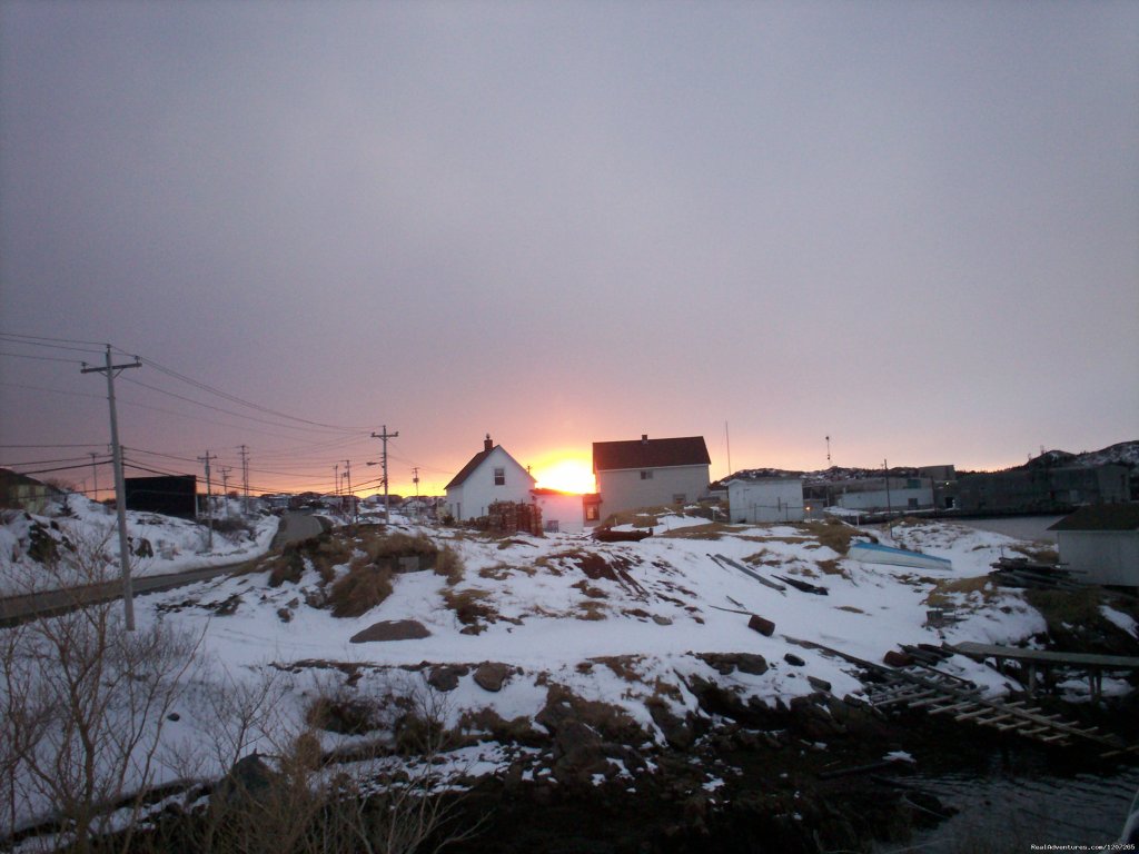 Sunset over Vatchers Point. | Burgeo Haven Inn on the Sea Bed & Breakfast | Image #15/16 | 